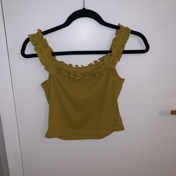 [L]👚NWOT - F21 off the shoulder tank top - Picture 3 of 4